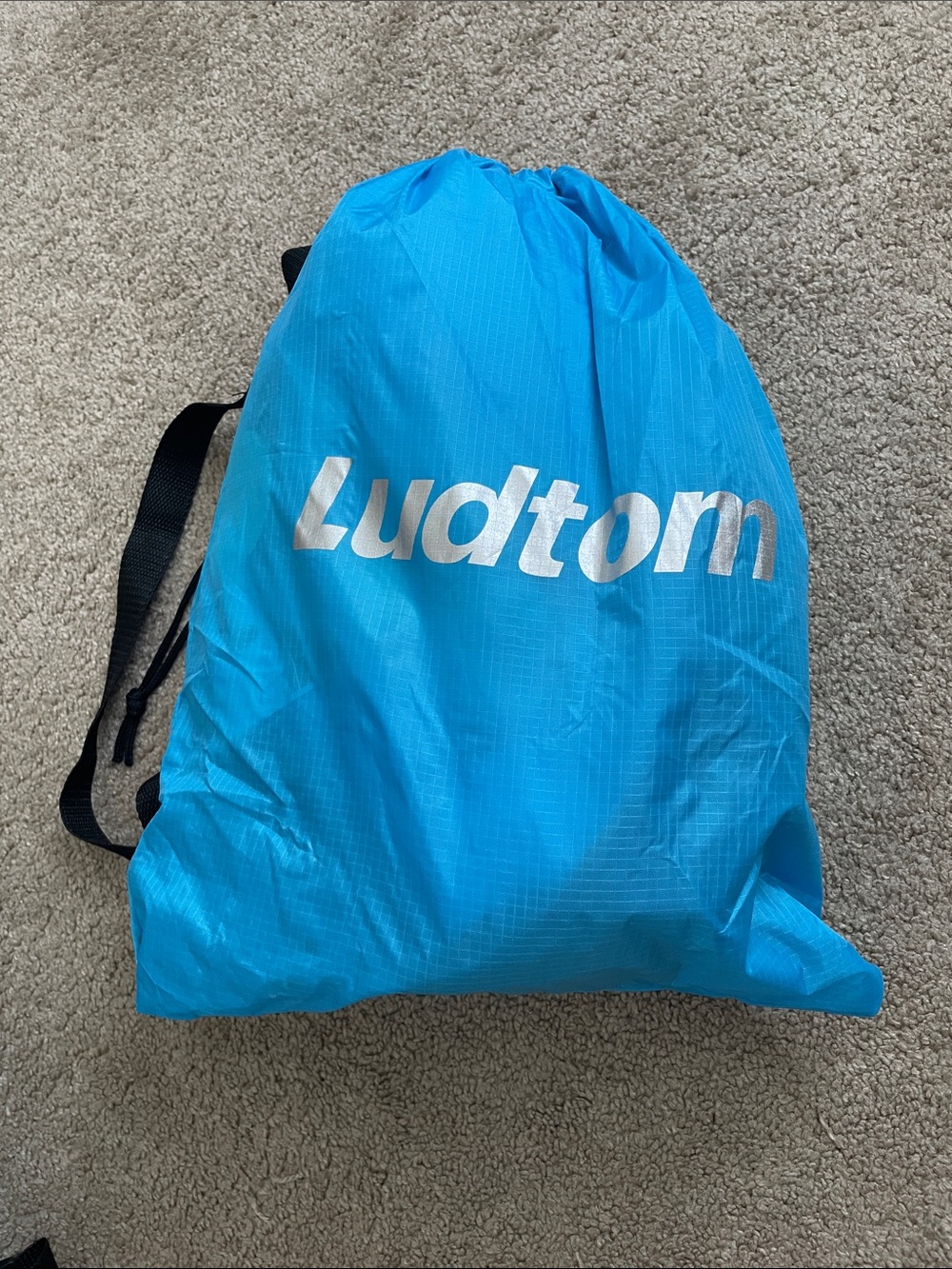 LUDTOM Inflatable Lounger Sofa Blue NWOT - Picture 5 of 9